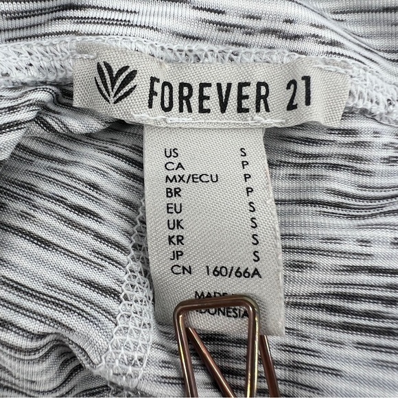 Forever 21 Gray Marl Leggings Size Small Women’s - Picture 2 of 4